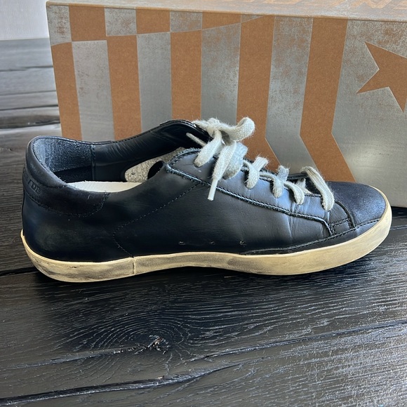 Golden Goose sneakers superstar low top black leather 38 - Picture 8 of 10